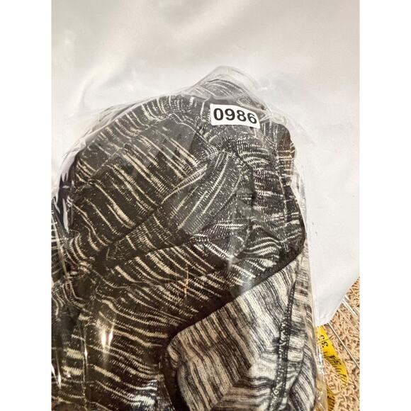 Zella Marled Space Dyed Zip-Up Hoodie Black White Womens plus SZ 2X Activewear - Picture 9 of 9